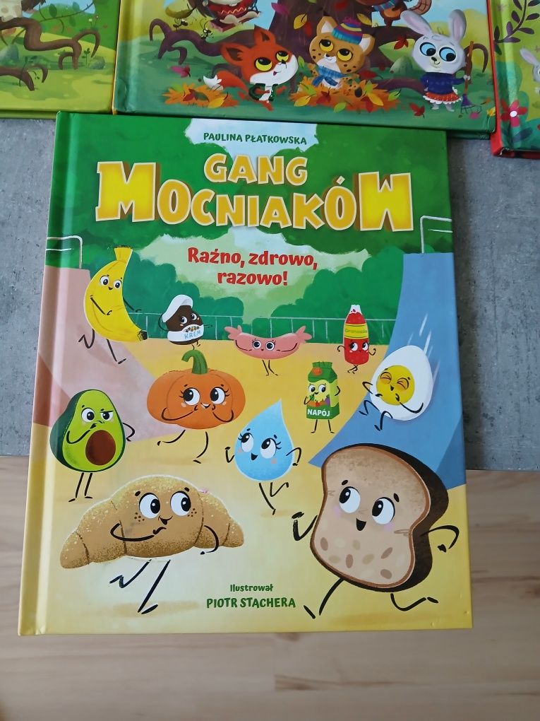 Książki Biedronka Gang 11 sztuk różnych
