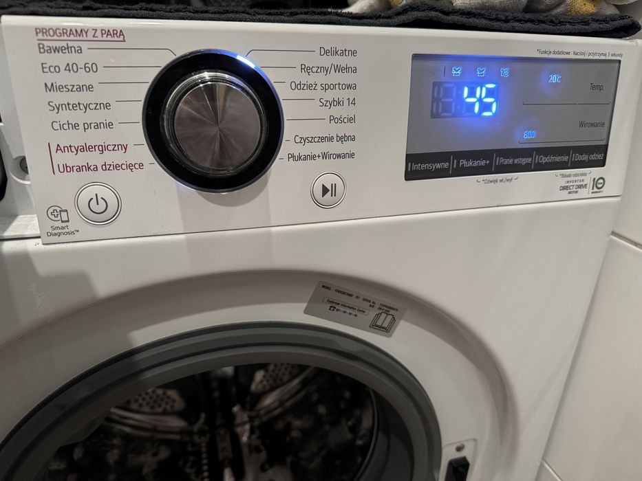 Pralka LG 7kg slim 1200 obr