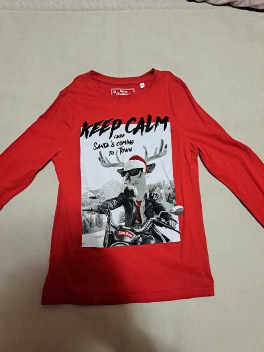 Новорічна сорочка на хлопчика 134 р