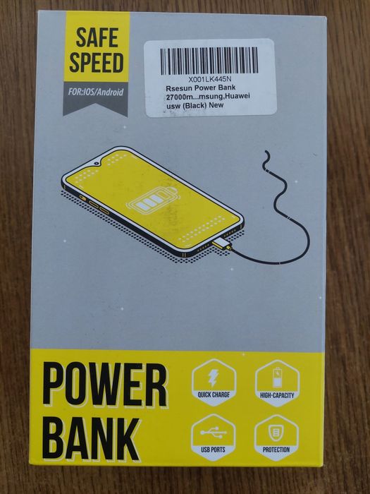 Повербанк Rsesum XP-30L 27000mAh