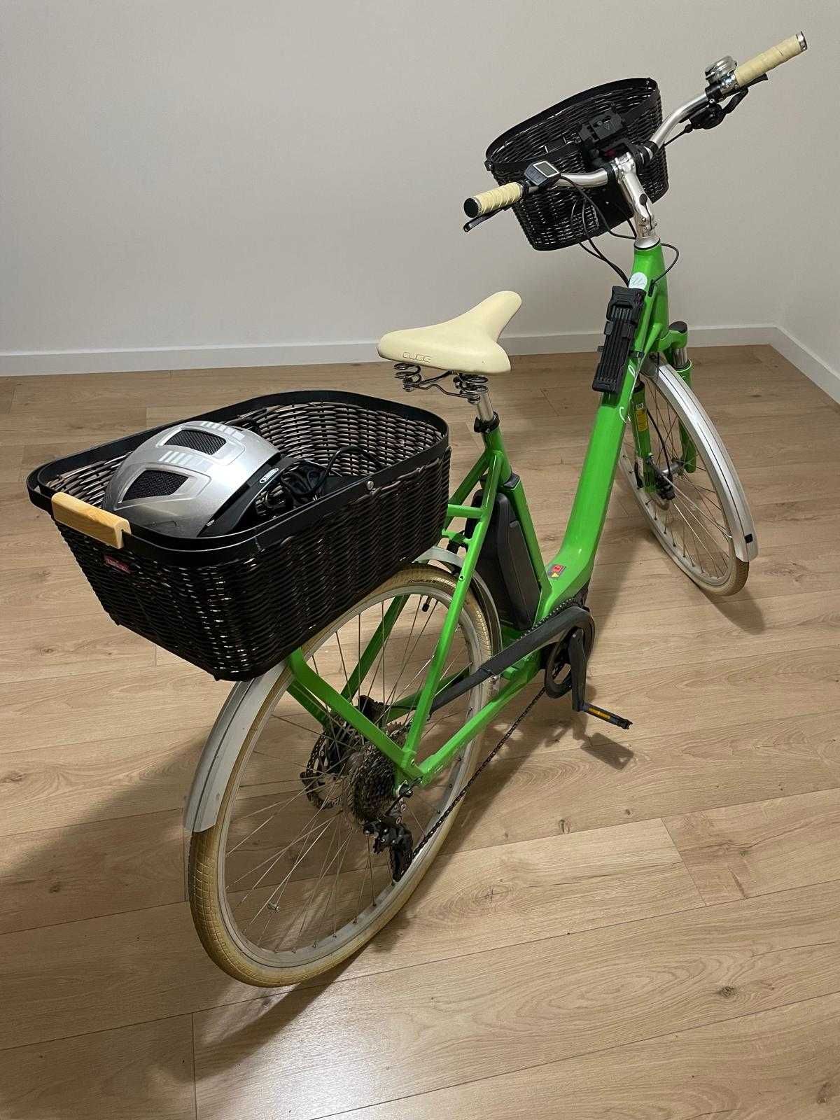 Elektryczny rower Cube Ella razem z osprzętem - stan idealny!