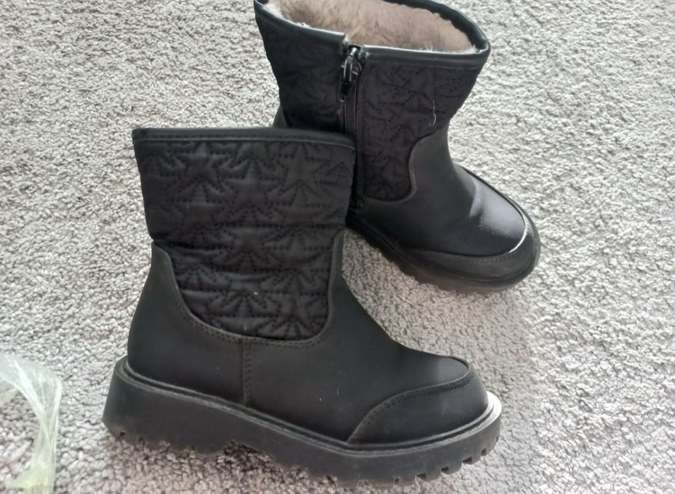 Зимові чоботи на дівчинку Matalan 29 р. 19 см Сапожки