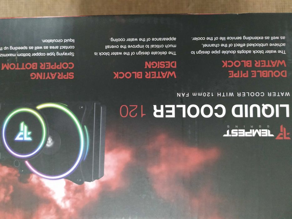 Tempest Liquid Cooler 120 RGB Liquid Cooling Kit 120mm Black64584638918273122