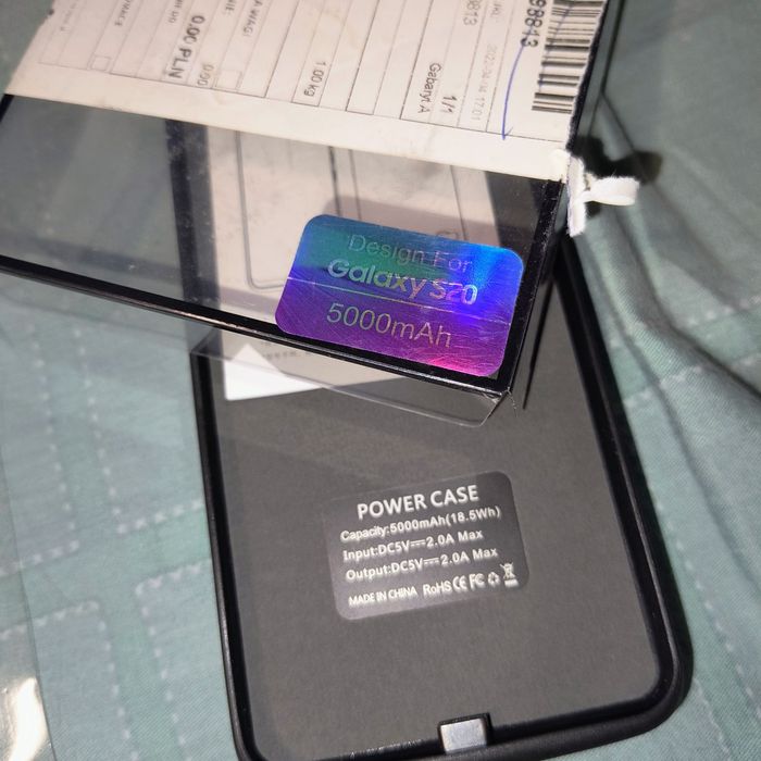 Case z powerbankiem Samsung Galaxy s20