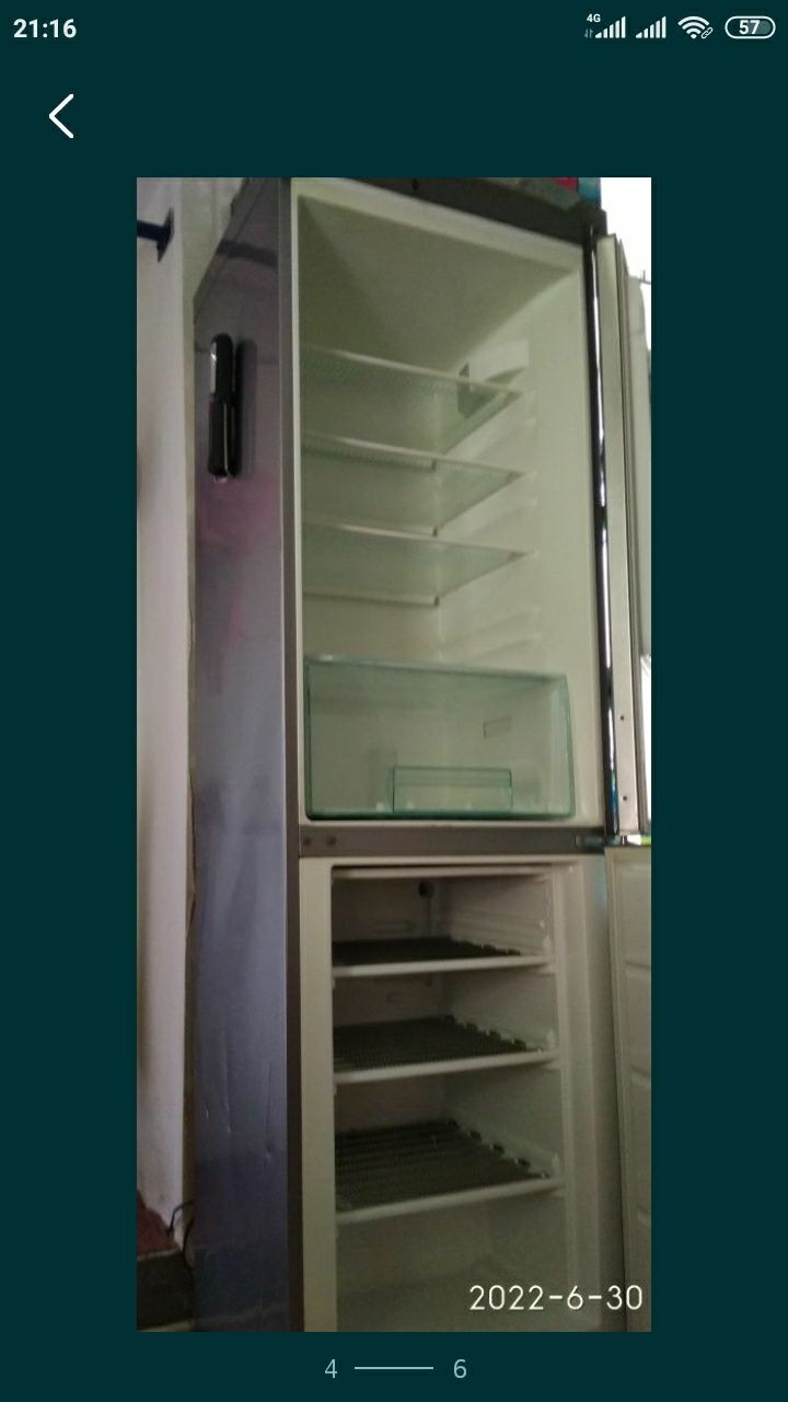 Немецкий холодильник с 2мя моторами