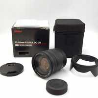 Sigma Nikon F D 17-50mm f /2.8 Ex Os Hsm Ostry Zadbany
