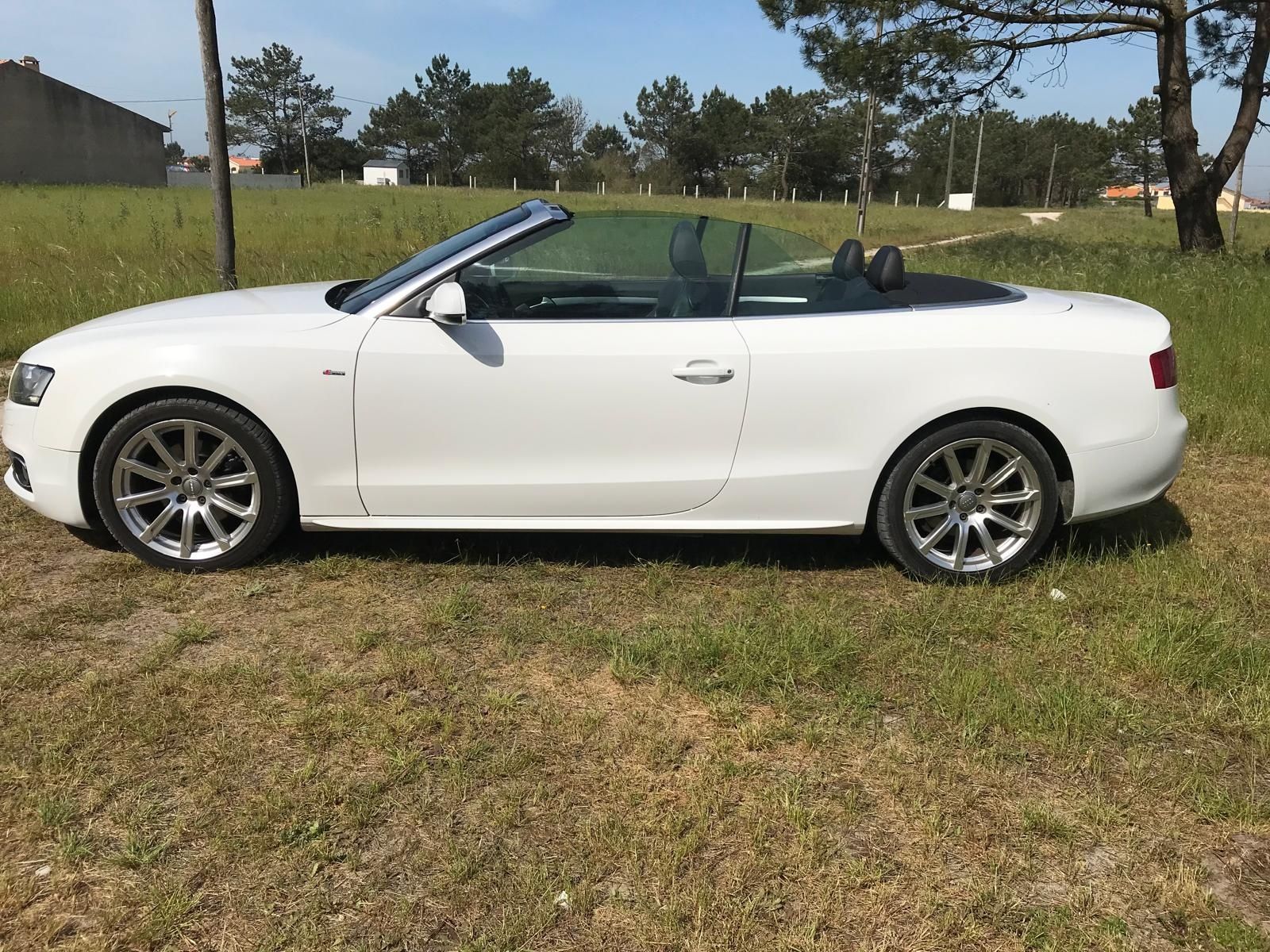 AUDI A5 Cabriolet cor branca