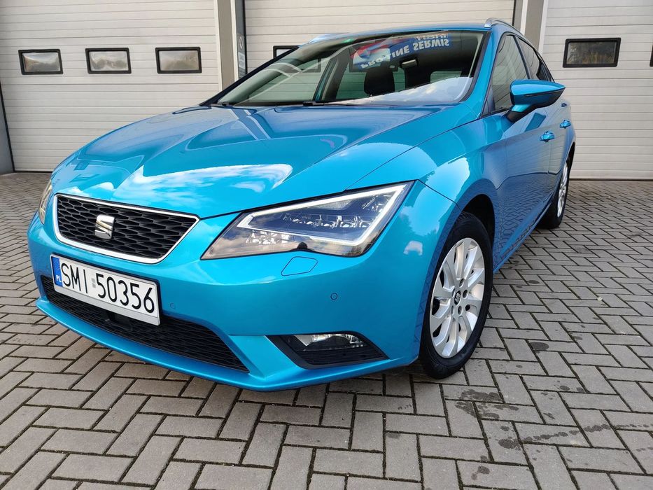 Seat Leon Bezwypdakowy nowy rozrzad aktywny tempomat skora wersja ST