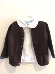 Casaco JACADI + camisa OVO ESTRELADO 6m