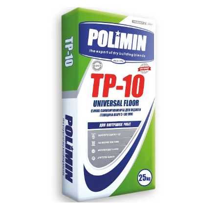 Тепла підлога гіпсова ТП-10 Полімін (25кг)