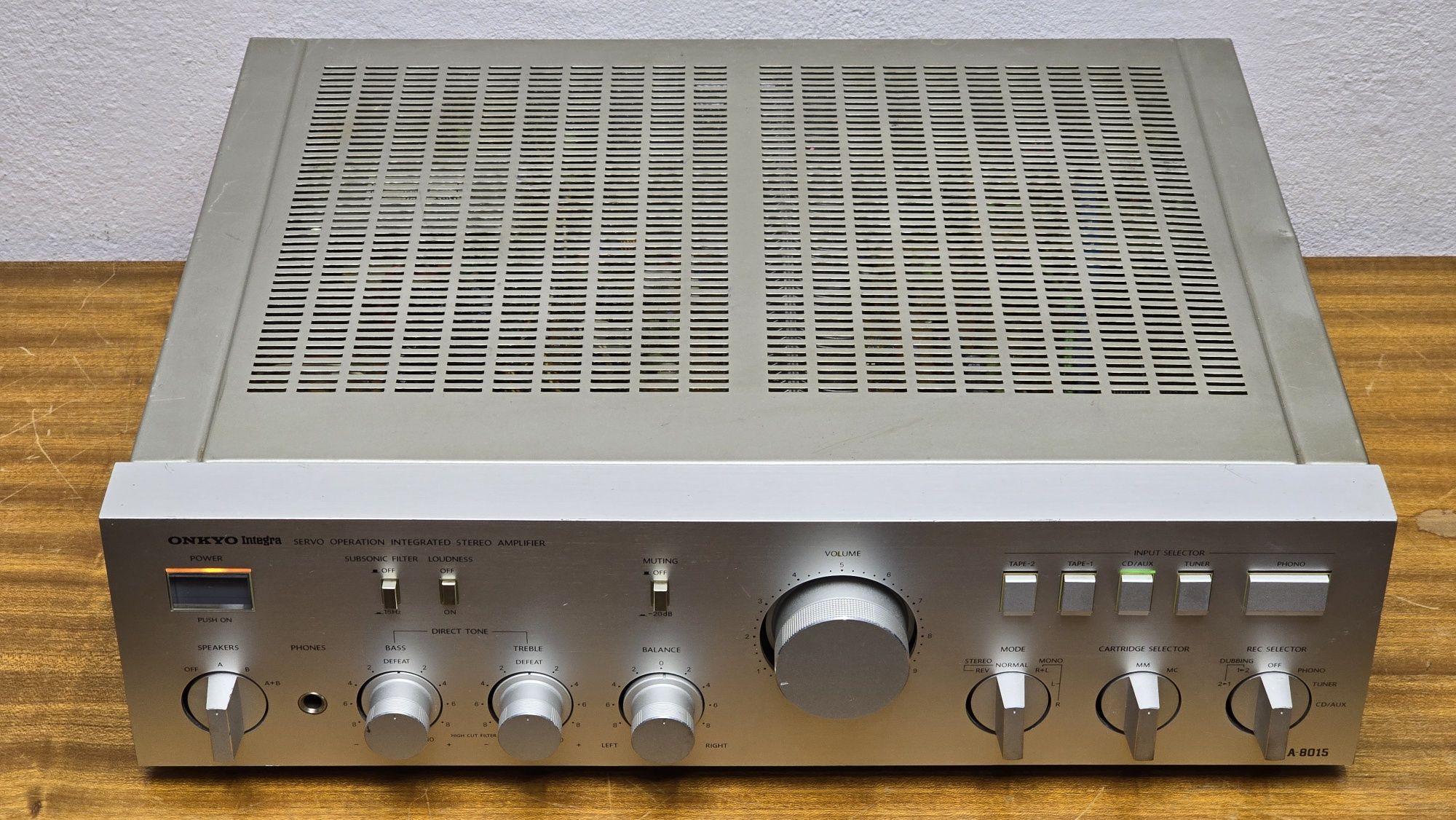 Onkyo A 8015 srebrny wzmacniacz Japan