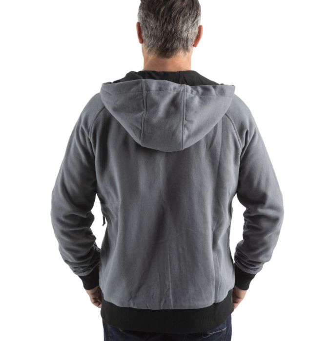 Толстовка з підігрівом MILWAUKEE, M12 HHGREY4, сіра, S, M, L, XL, XXL