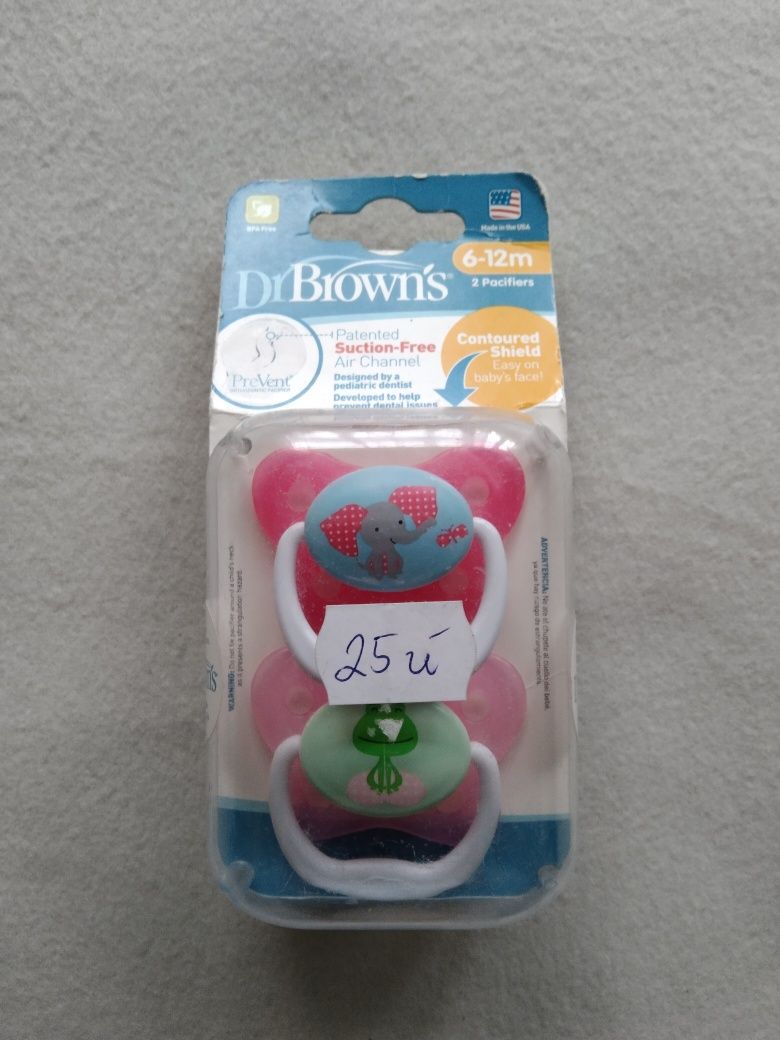 Dr Brown's smoczek smoczki Dr Brown 6-12 gryzak Cumel
