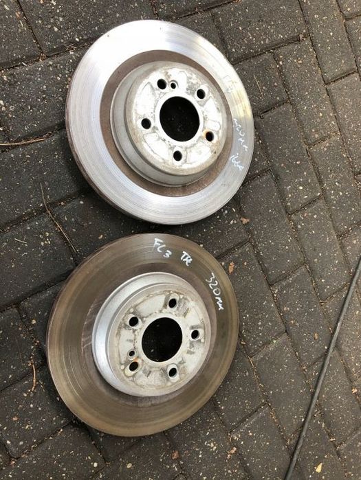 tarcze hamulcowe tyl 320mm mercedes w221 w216 nowe