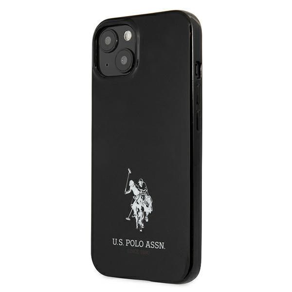 Etui U.S. Polo Assn. do iPhone 13/14/15 6.1" Czarny z Logo Koników