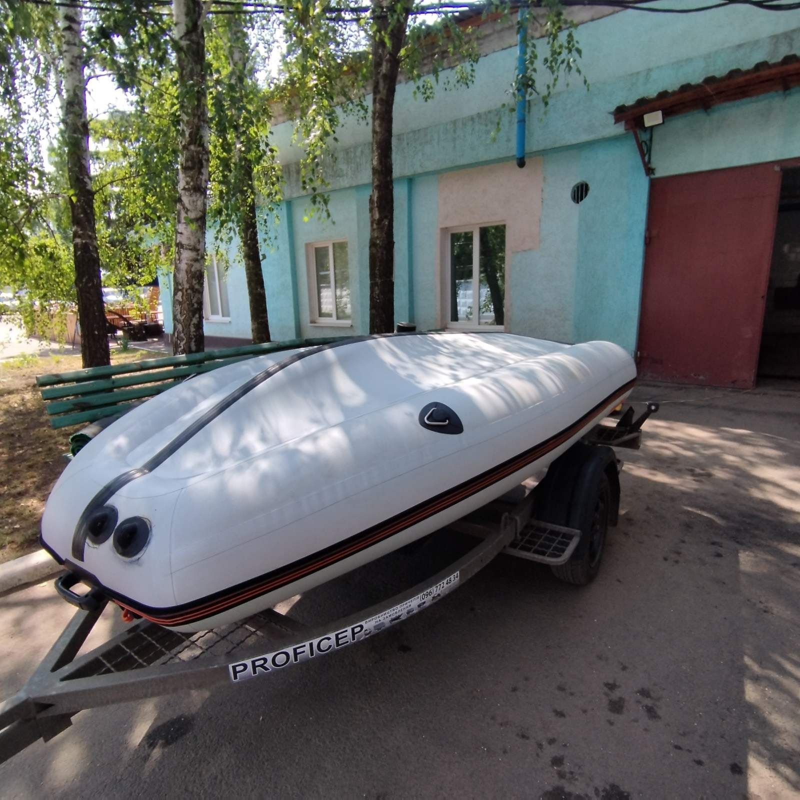 Продам лодку Kolibri 300 + мотор Parsun 5.8