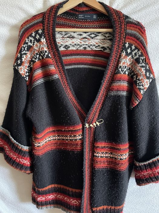 Casaco de malha grossa Zara