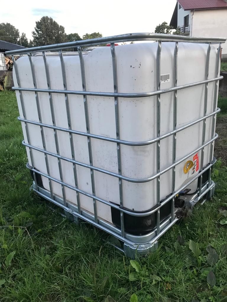 Beczka 1000l Mauzer (Pojemnik na wodę)