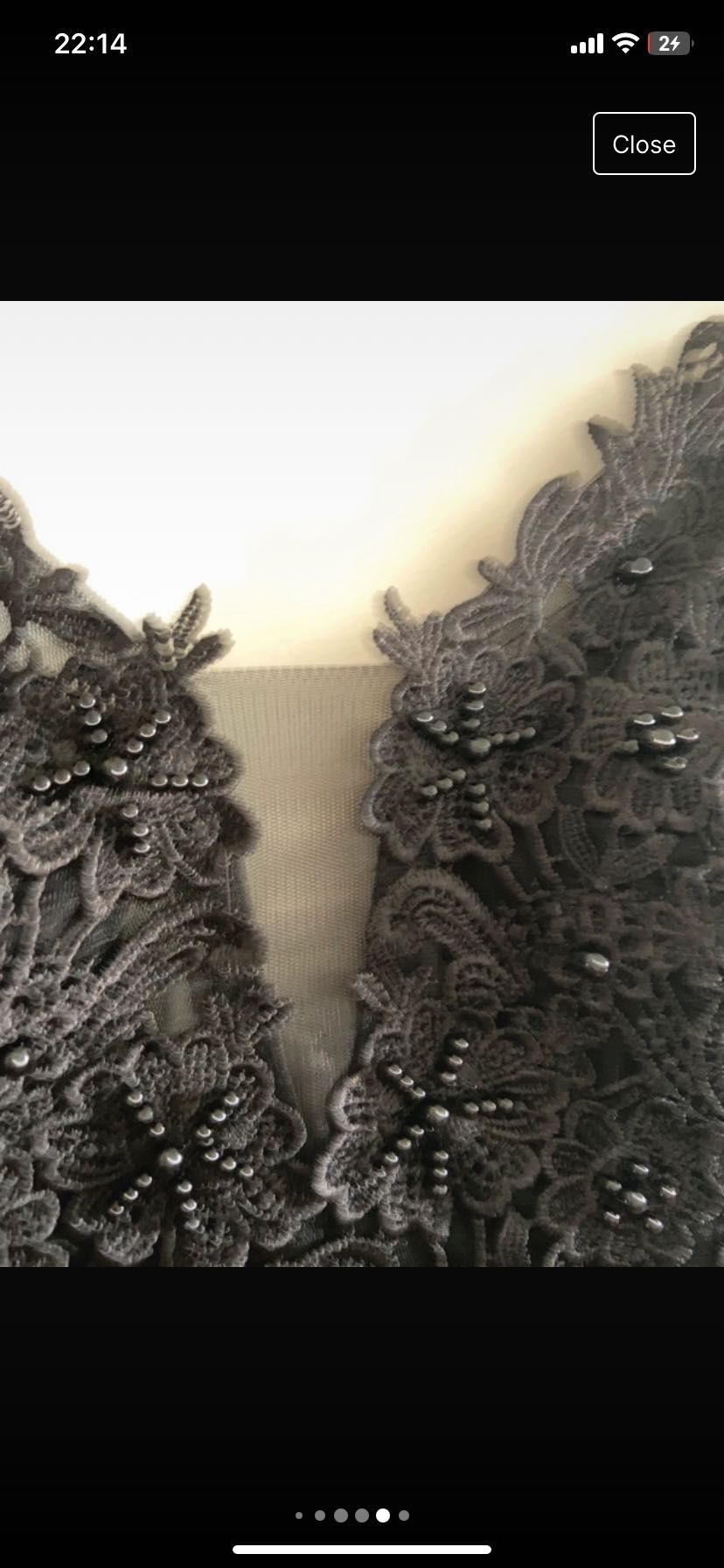 Vestido de Gala Flower by Charm’s paris
