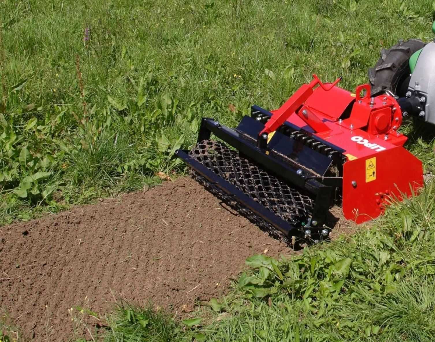 Równanie Glebogryzarka separacyjna Krata niwelacyjna Koszenie trawy