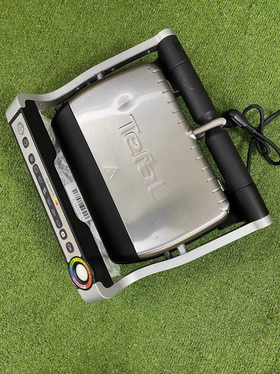 Tefal OptiGrill GC705D16 гриль притискний гриль прижимной