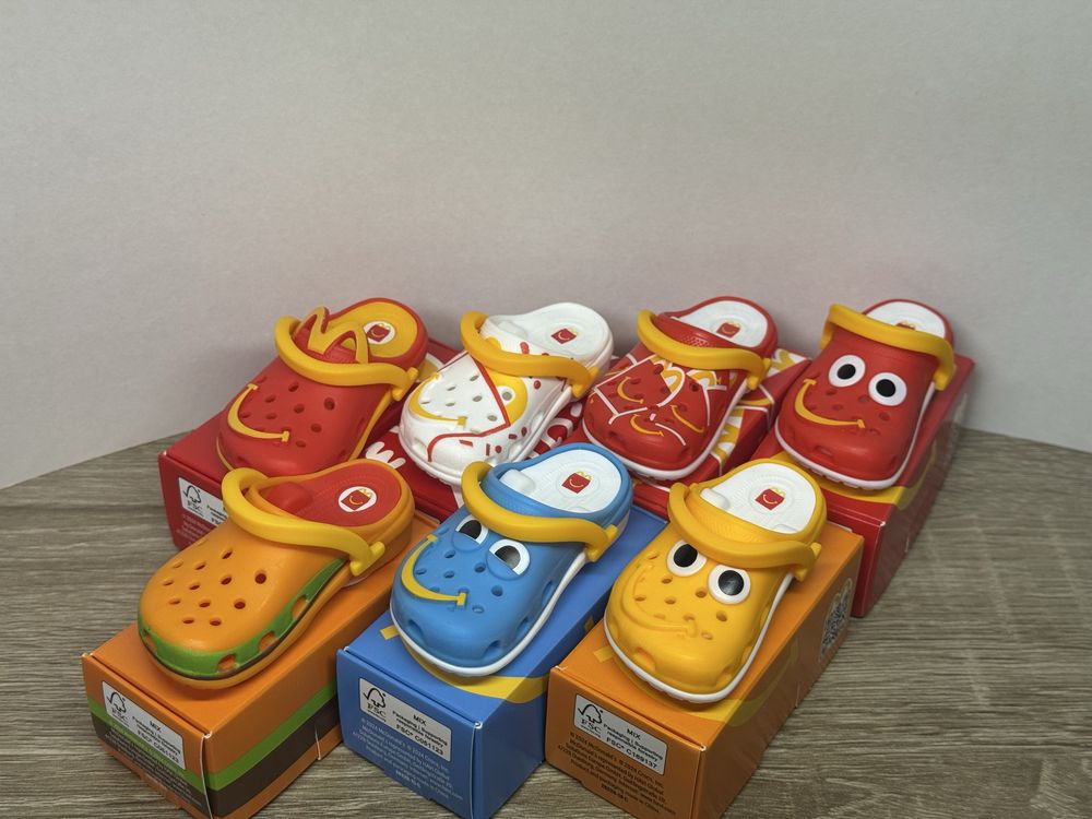 Іграшки МакДональдс/McDonalds Crocs