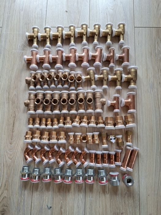 Kształtki miedziane zaciskowe GEBERIT