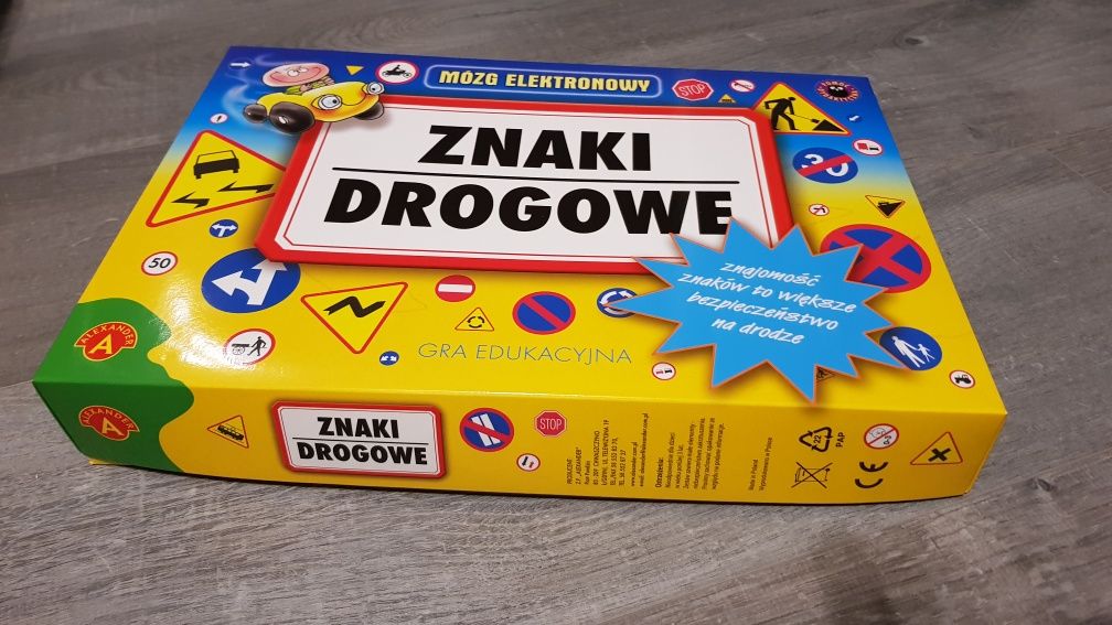 Gra edukacyjna "Znaki drogowe"