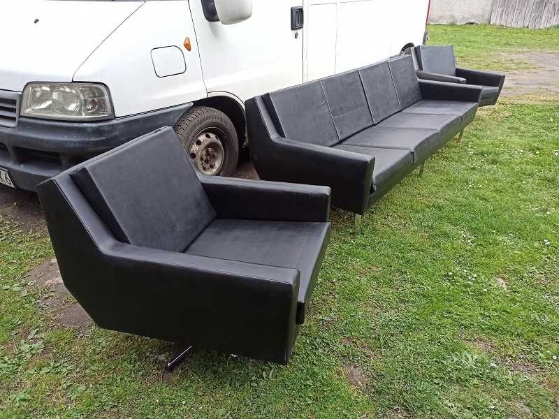 Sofa - dwa fotele - vintage