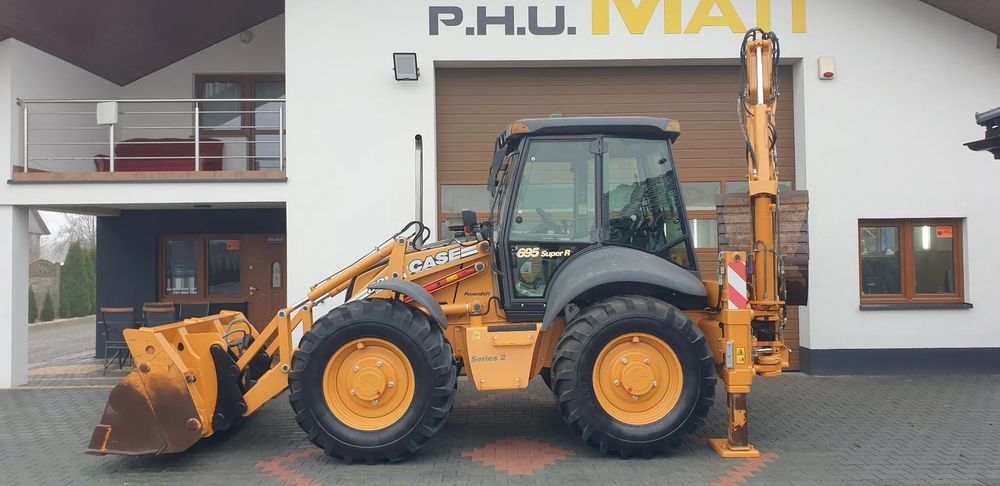 Case 695 Super R sprowadzony bogata wersja 4505mtg.