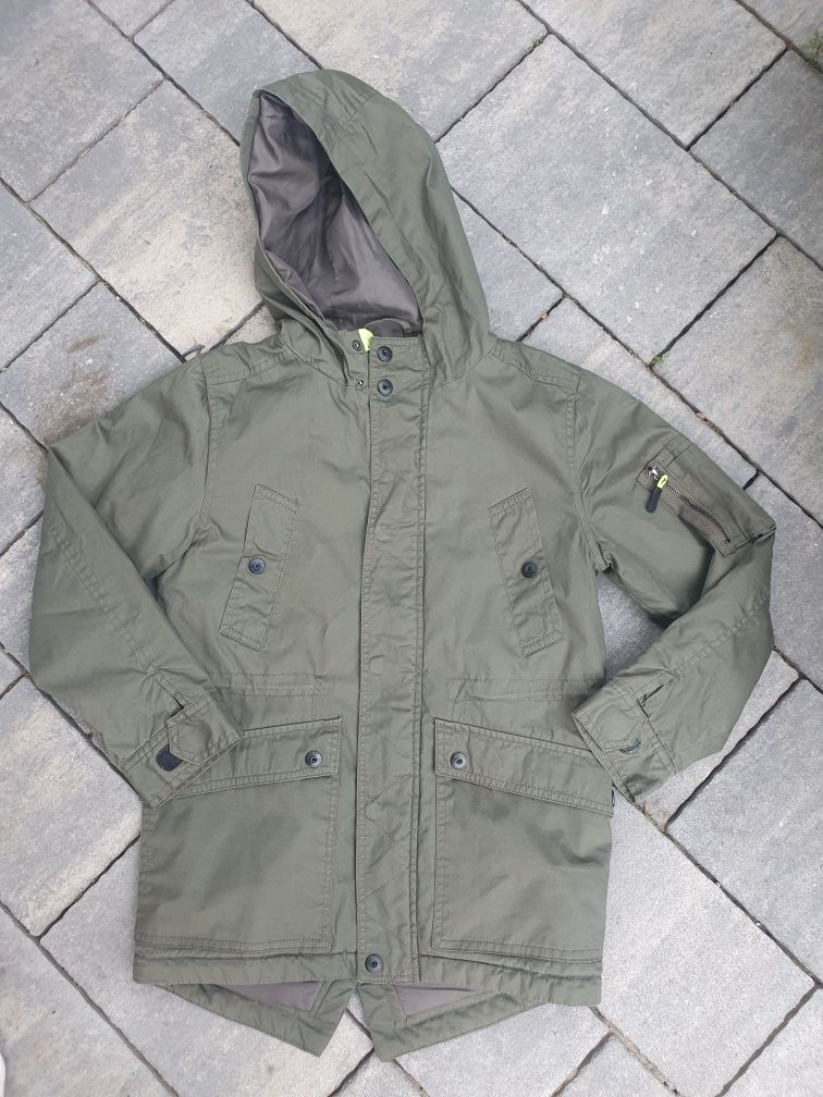 Wiosenna kurtka parka 140 cm