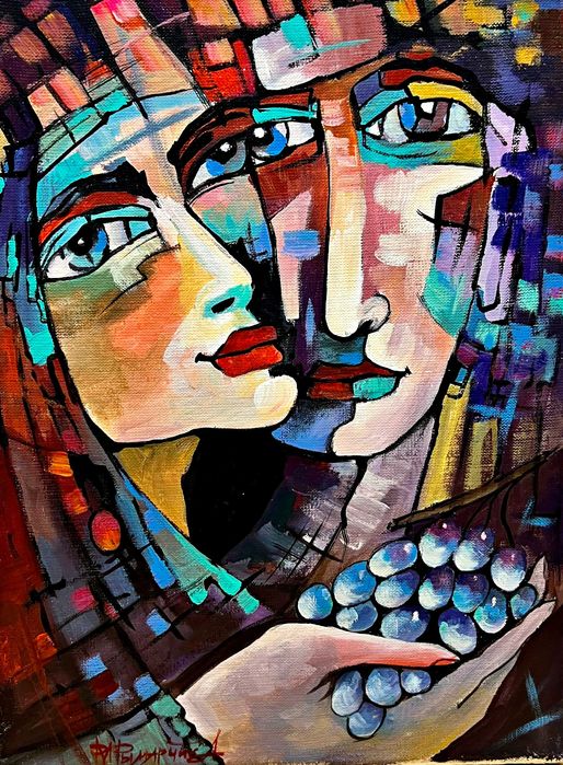 RYMARCZYK obraz olejny tęsknie