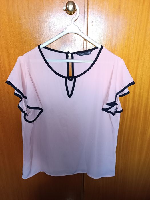 Blusa Shein rosa (tamanho M) – Como nova