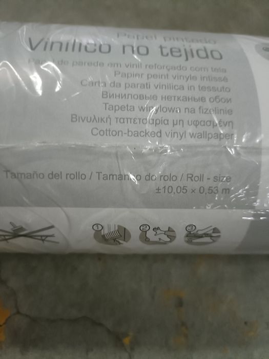 Papel de parede novo 2 rolos