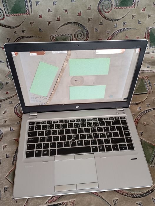 Корпус з клавіатурою тачпадо hp folio 9470