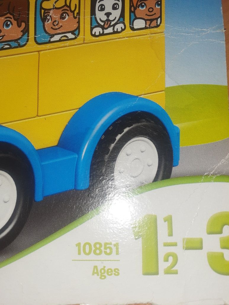 Lego duplo 10851 машина  без коробки