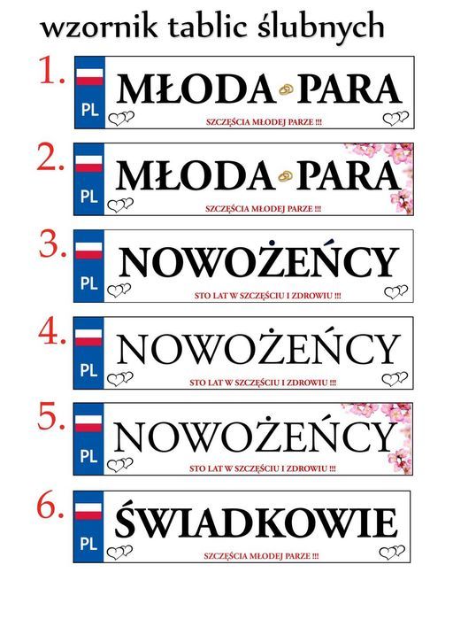 Dekoracja na samochód WZÓR 101 Ozdoby na samochód niebieskie