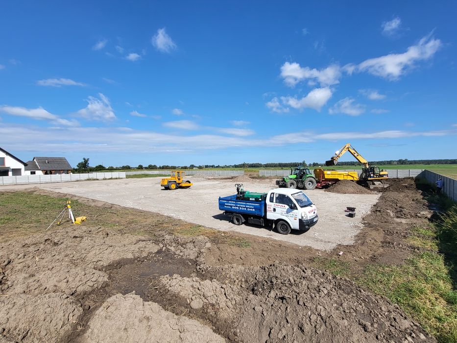 Kruszywo kamień przekrusz tłuczeń utwardzenie drogi placu na  podjazd