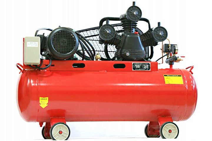 Kompresor sprężarka 200L 3 * T 8bar 112 * 5 * Lmin  Grat