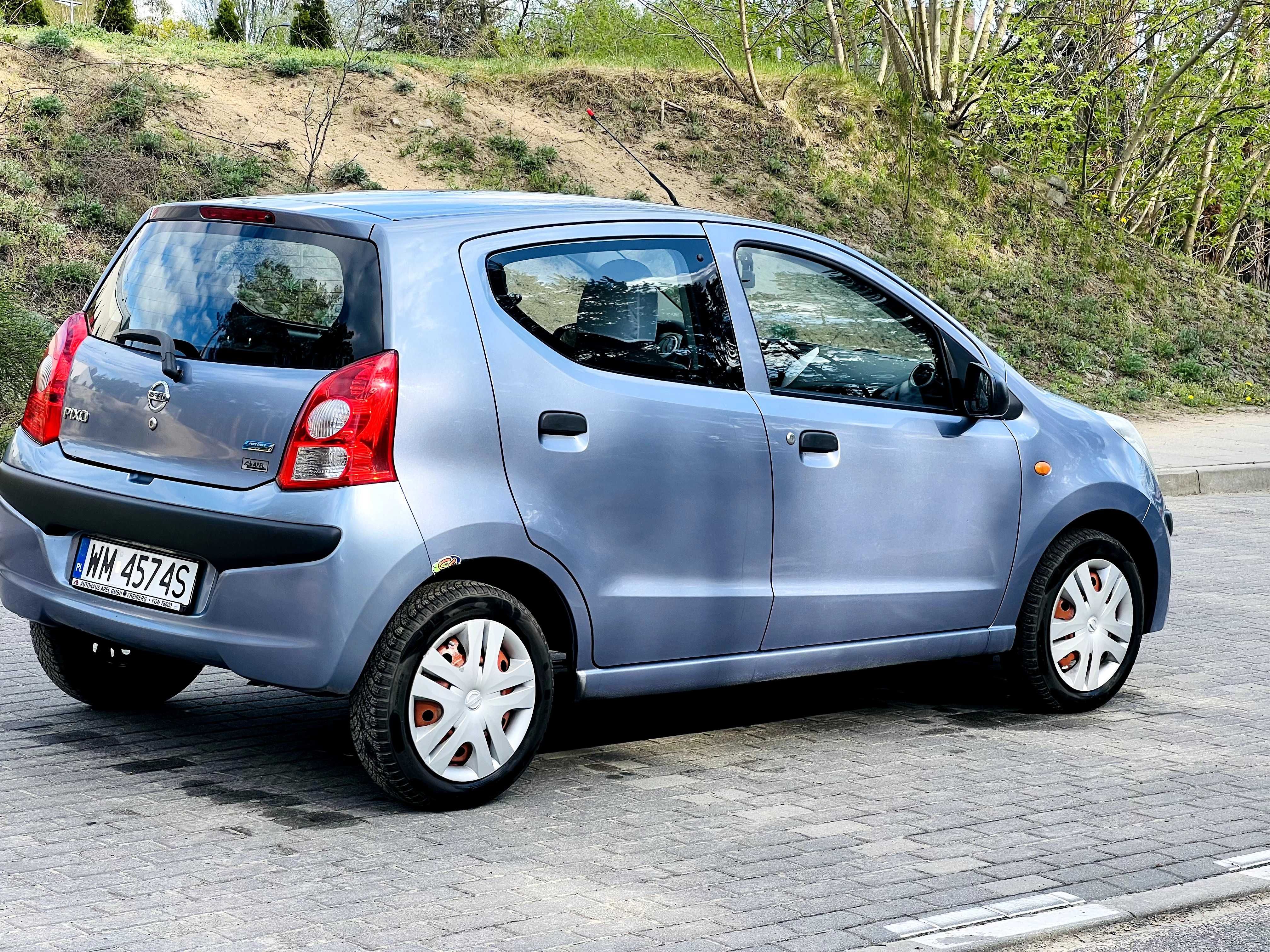 Nissan Pixo 2009, OC i przegląd do 02.2026, gotowy do jazdy