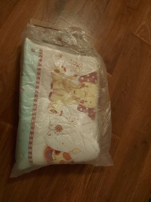 Детское одеяло, новое 90×120, тёплое, 100% хлопок