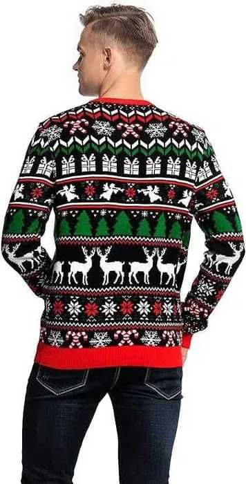 Nowy sweter/bluzka/sweterek/Boże narodzenie/święta/ LED ! XXL! 7261!