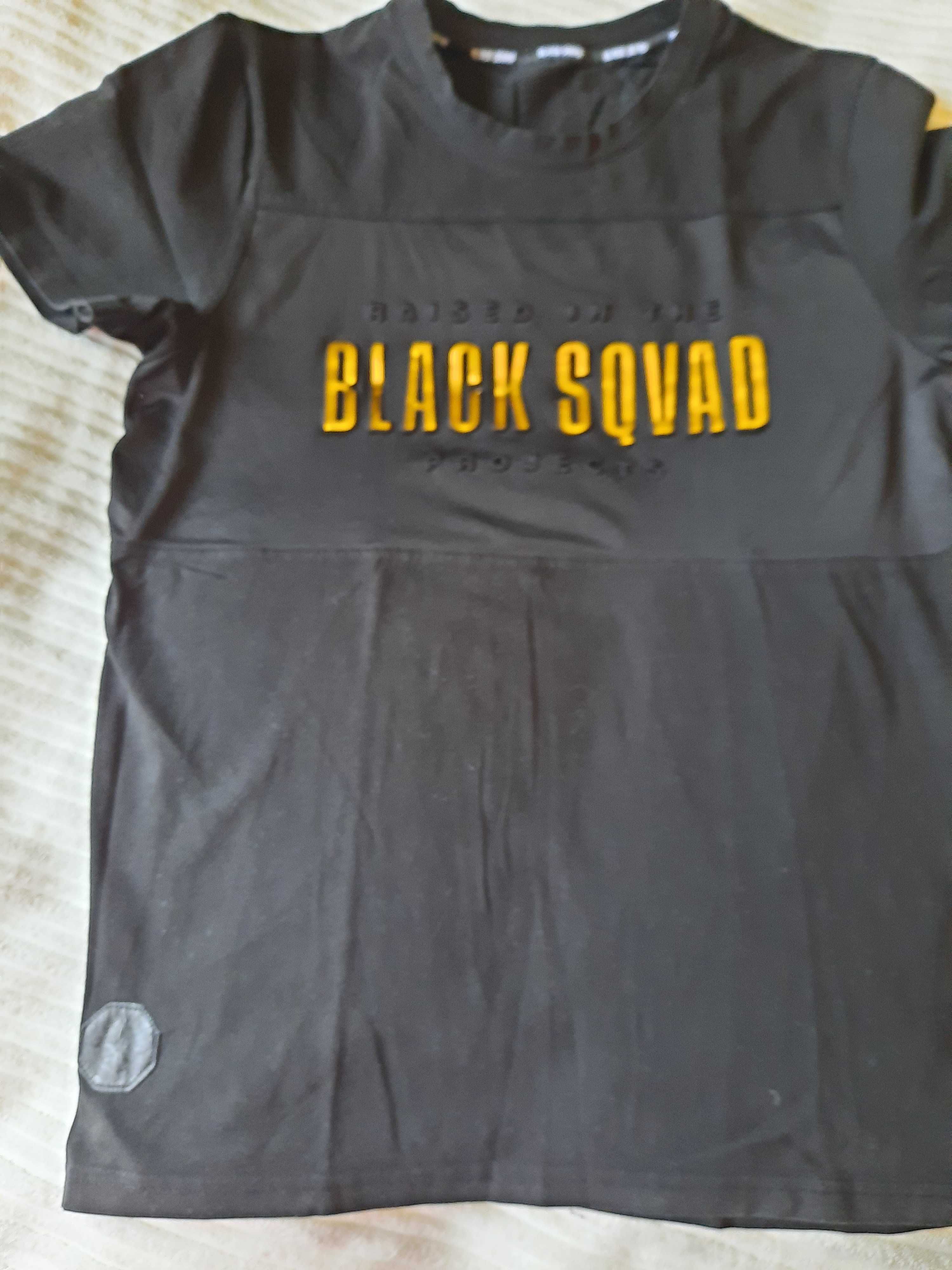Koszulka męska New Yorker Black Squad, rozmiar XS
