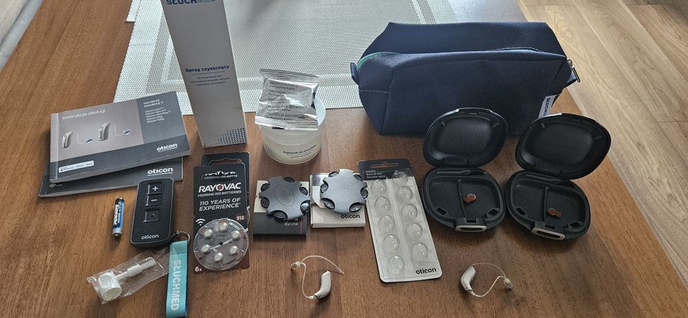 Aparat słuchowy OTICON RUBY 2 MINI RITE komplet, 2 szt (L+P) OKAZJA!