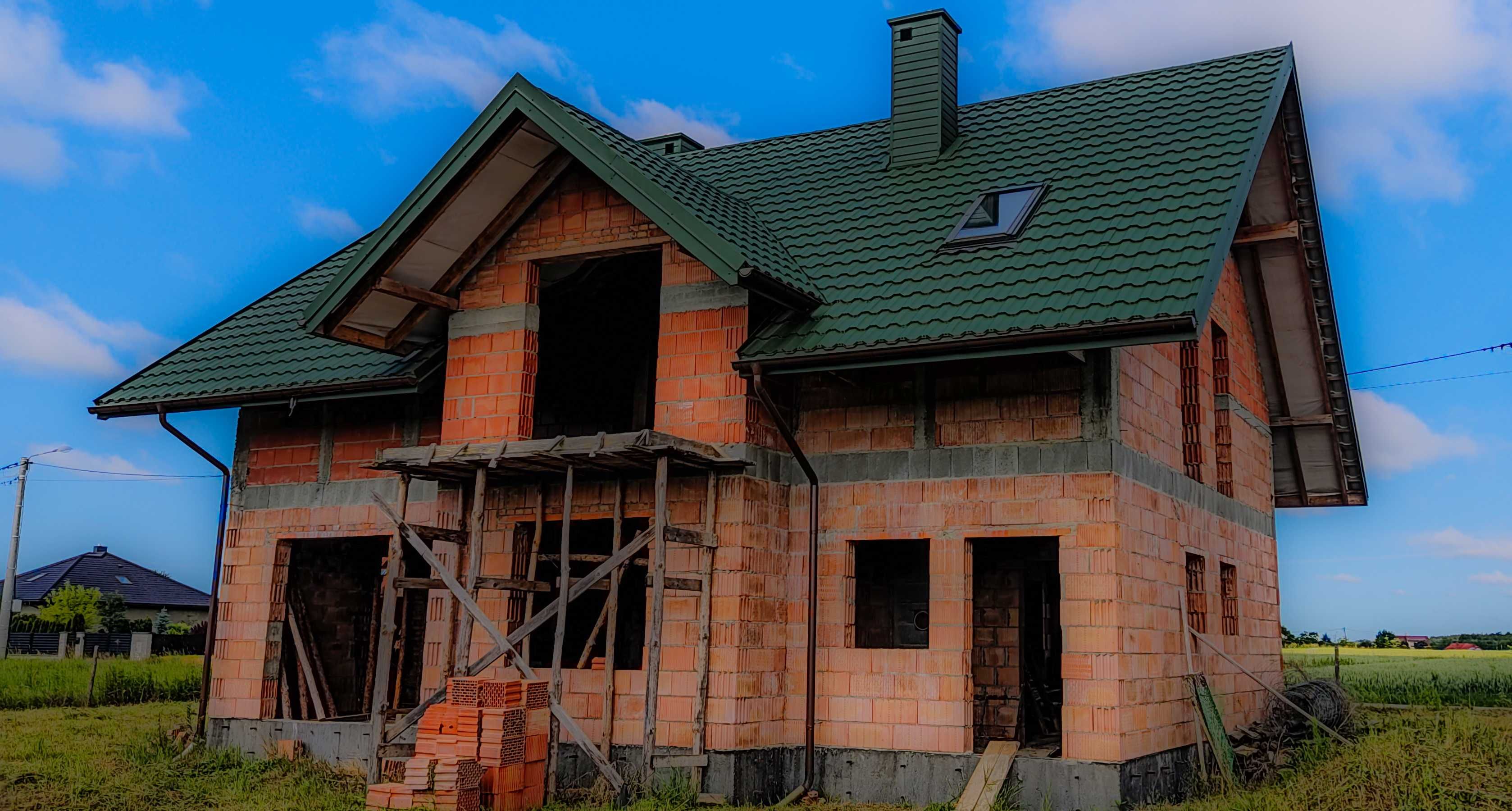 Dom jednorodzinny w stanie surowym - Tuszów Narodowy 185 m²