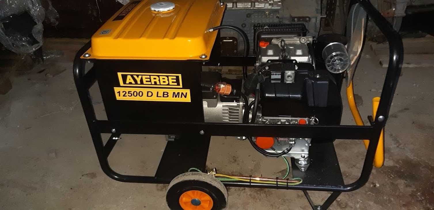 Генератор дизель LOMBARDINI іспанець AYERBE 12500 LB MN