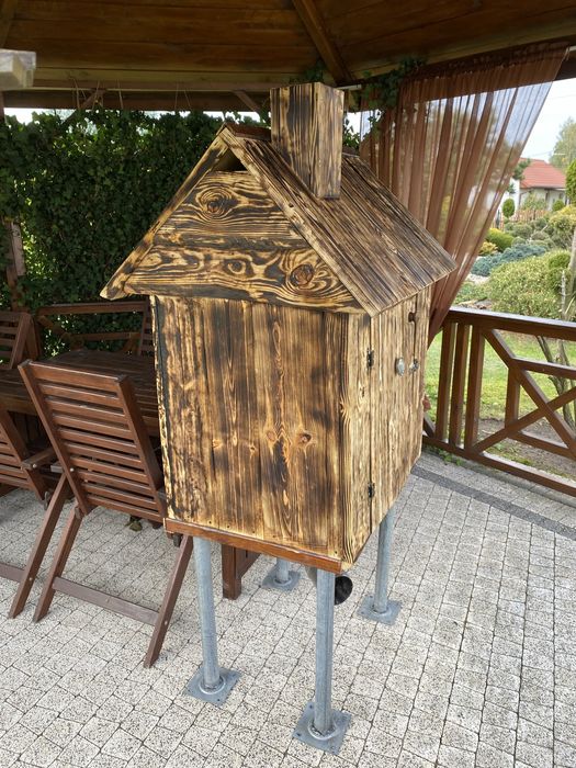 Wędzarnia z paleniskiem