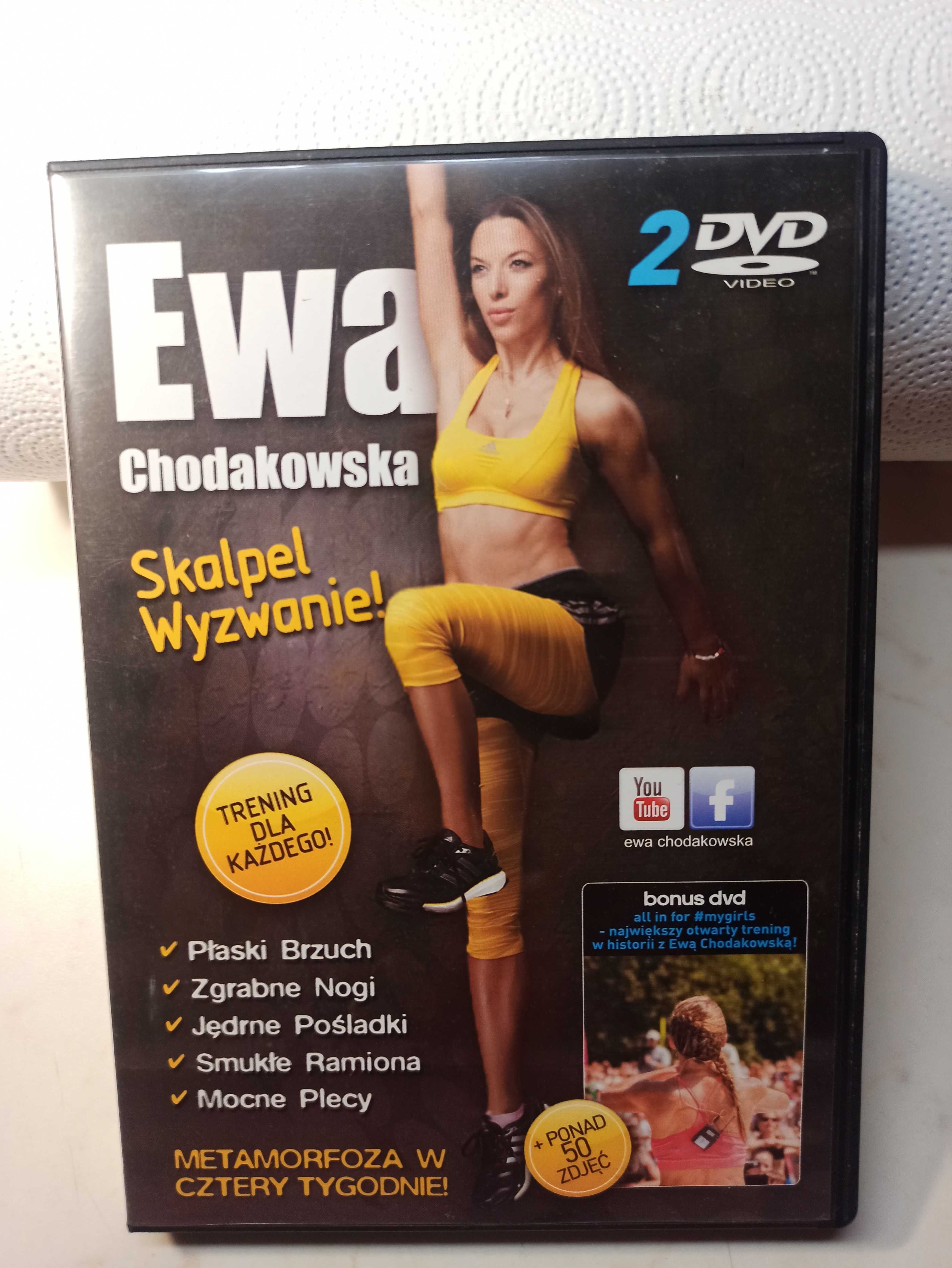 Płyty DVD  Ewa Chodakowska zestaw ćwiczeń