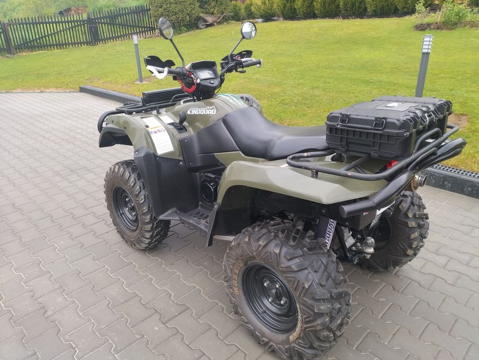 Suzuki Kingquad 750 zarejestrowany doinwestowany Grizzly 700 660