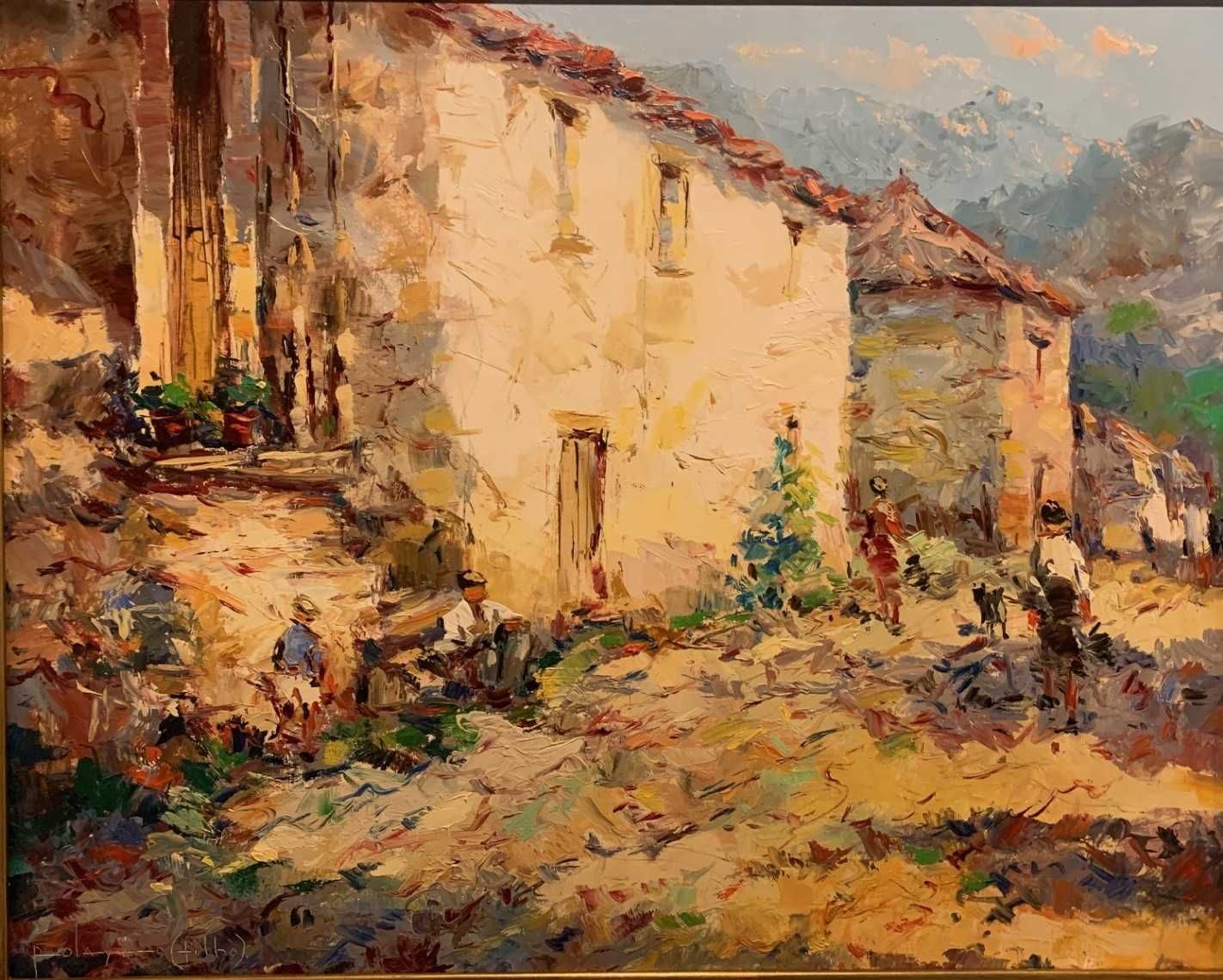 Pedro Olayo Filho, óleo sobre tela (50x60cm)